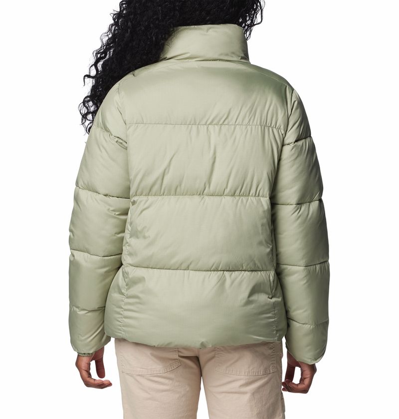 Casaca-Para-Mujer-Sintetica-Cierre-Completo-Puffect™-II-Verde-Columbia