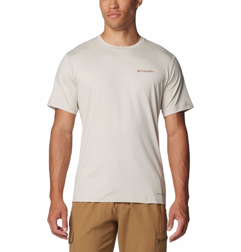 Polo-Para-Hombre-Manga-Corta-Kwick-Hike™-Beige-Columbia