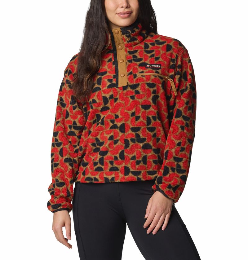 Polar-Para-Mujer-Cropped-Helvetia™-ll-Rojo-Columbia