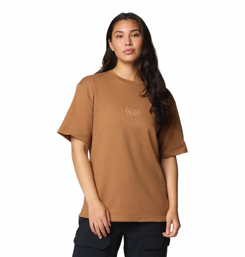 Polo-Para-Hombre-Manga-Corta-Csc™-Heritage-Marron-Columbia