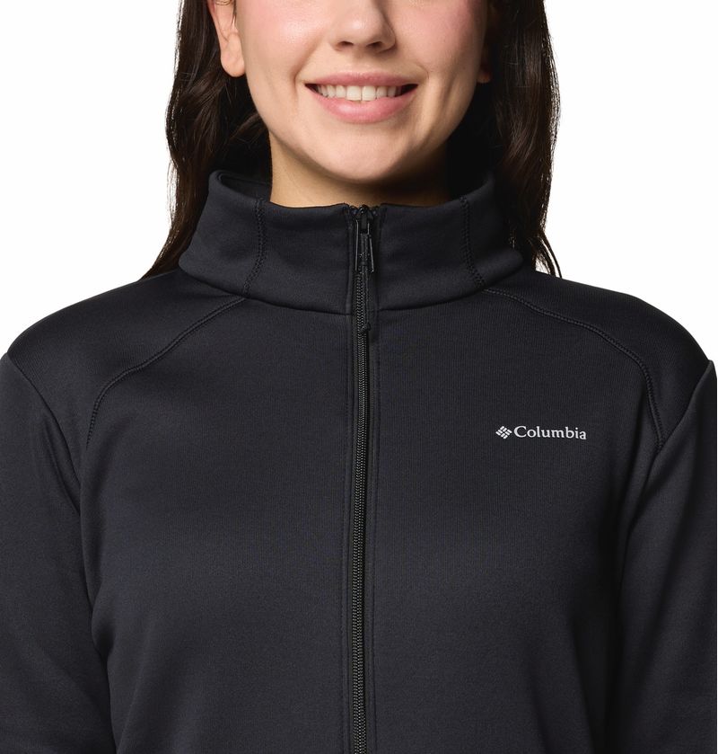 Casaca-Para-Mujer-Fleece-Cierre-Completo-Columbia-Hike™-Negro-Columbia