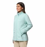Casaca-Para-Mujer-Fleece-Cierre-Completo-Park-View™-Celeste-Columbia