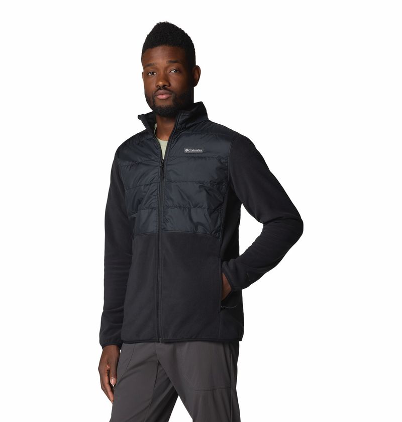 Polar-Para-Hombre-Cierre-Completo-Basin-Butte™-Negro-Columbia