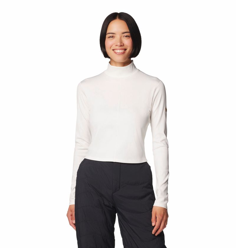 Polo-Para-Mujer-Cropped-Manga-Larga-Wallowa™-Blanco-Columbia