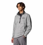 Polar-Para-Hombre-1-2-Cierre-Sweater-Weather™-Gris-Columbia
