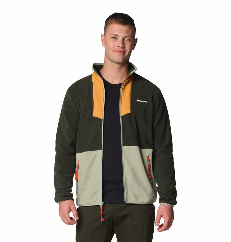 Polar-Para-Hombre-Cierre-Completo-Sequoia-Grove™-Verde-Columbia