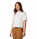 Polo-Para-Mujer-Cropped-Manga-Corta-Wallowa™-Blanco-Columbia
