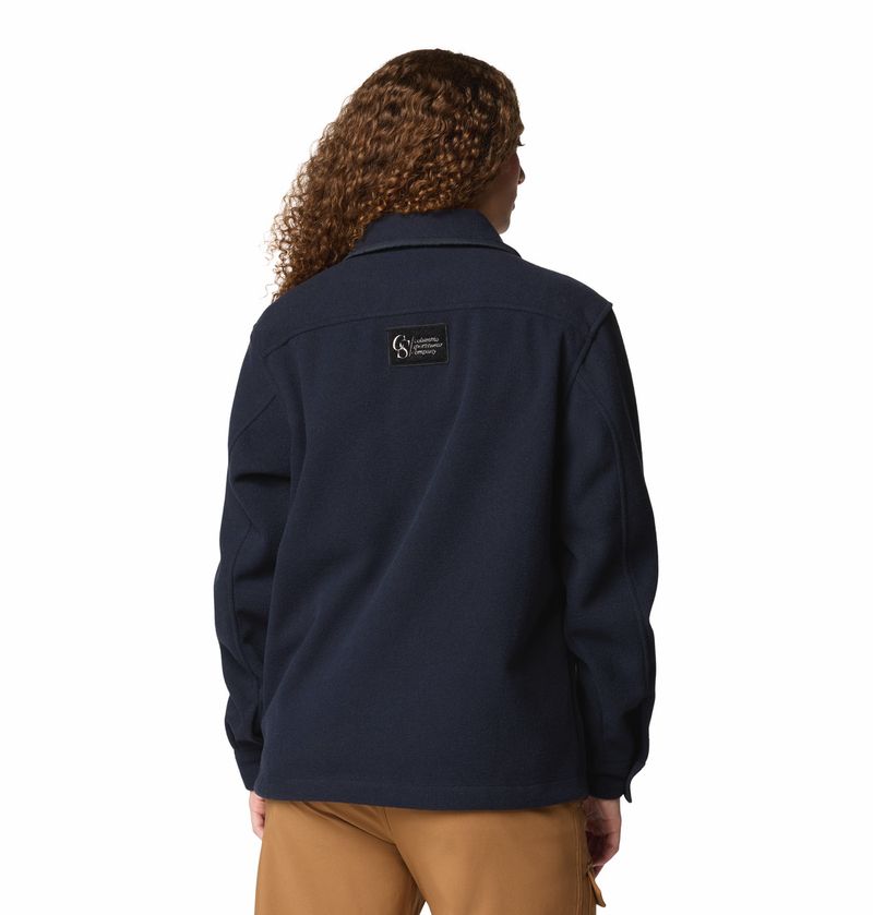 Casaca-Para-Hombre-Fleece-Con-Botones-Wallowa™-Negra-Columbia