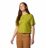 Polo-Para-Mujer-Cropped-Manga-Corta-Wallowa™-Verde-Columbia