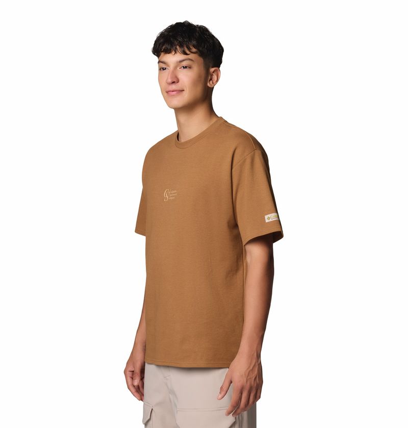 Polo-Para-Hombre-Manga-Corta-Csc™-Heritage-Marron-Columbia