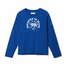 Polo Para Niño Manga Larga Dobson Pass™ Azul Columbia