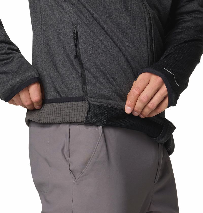 Casaca-Para-Hombre-Fleece-Cierre-Completo-Park-View™-Ploma-Columbia