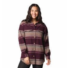 Blusa Para Mujer Manga Larga Calico Basin™ Guinda Columbia
