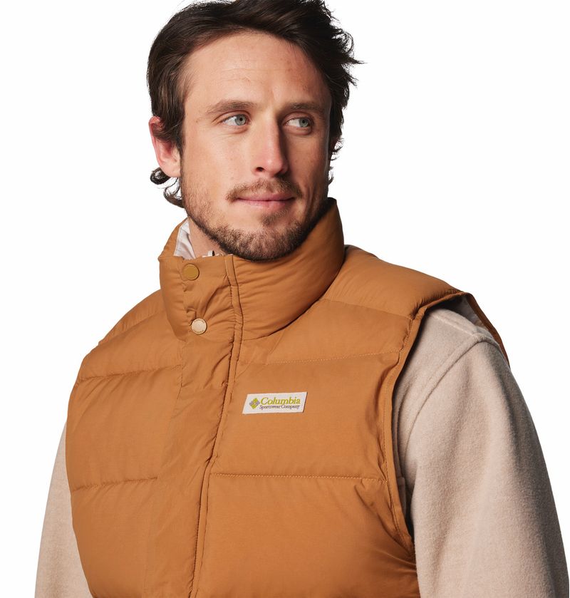 Chaleco-Para-Hombre-Sintetico-Reversible-Wallowa™-Marron-Columbia
