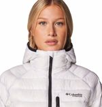 Casaca-Para-Mujer-De-Plumas-Con-Capucha-Arctic-Crest™-Blanca-Columbia