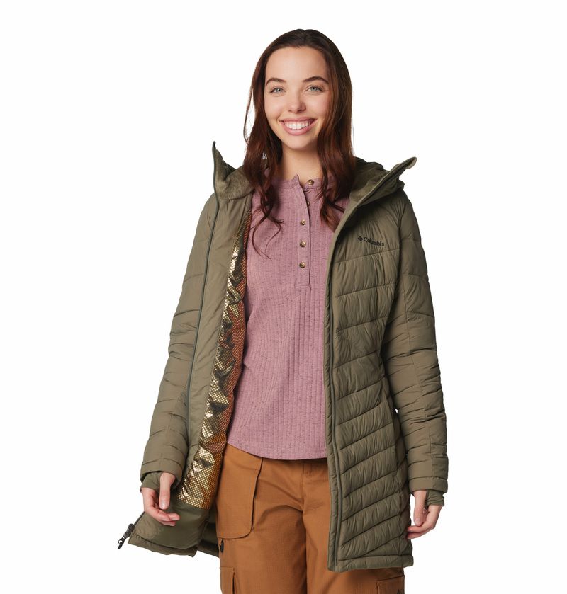 Casaca-Para-Mujer-Sintetica-Mid-Joy-Peak™-ll-Verde-Columbia