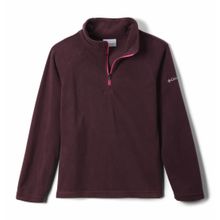 Polar Para Niña 1/4 Cierre Glacial™ Guinda Columbia
