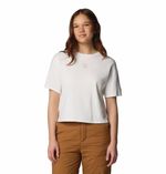 Polo-Para-Mujer-Cropped-Manga-Corta-Wallowa™-Blanco-Columbia