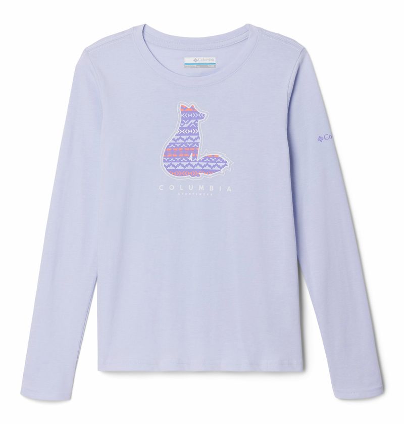 Polo-Para-Niña-Manga-Larga-Hazeldel-Hill™-Morado-Columbia