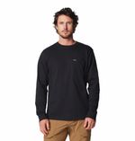 Polo-Para-Hombre-Manga-Larga-Landroamer™-Negro-Columbia
