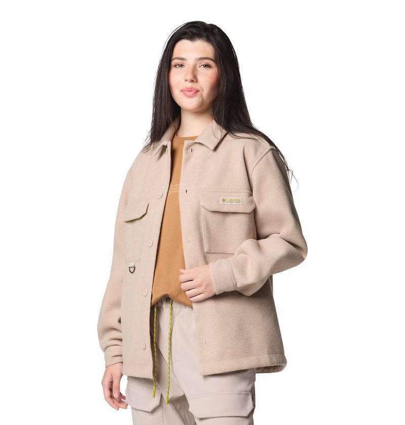 Casaca-Para-Hombre-Fleece-Con-Botones-Wallowa™-Beige-Columbia