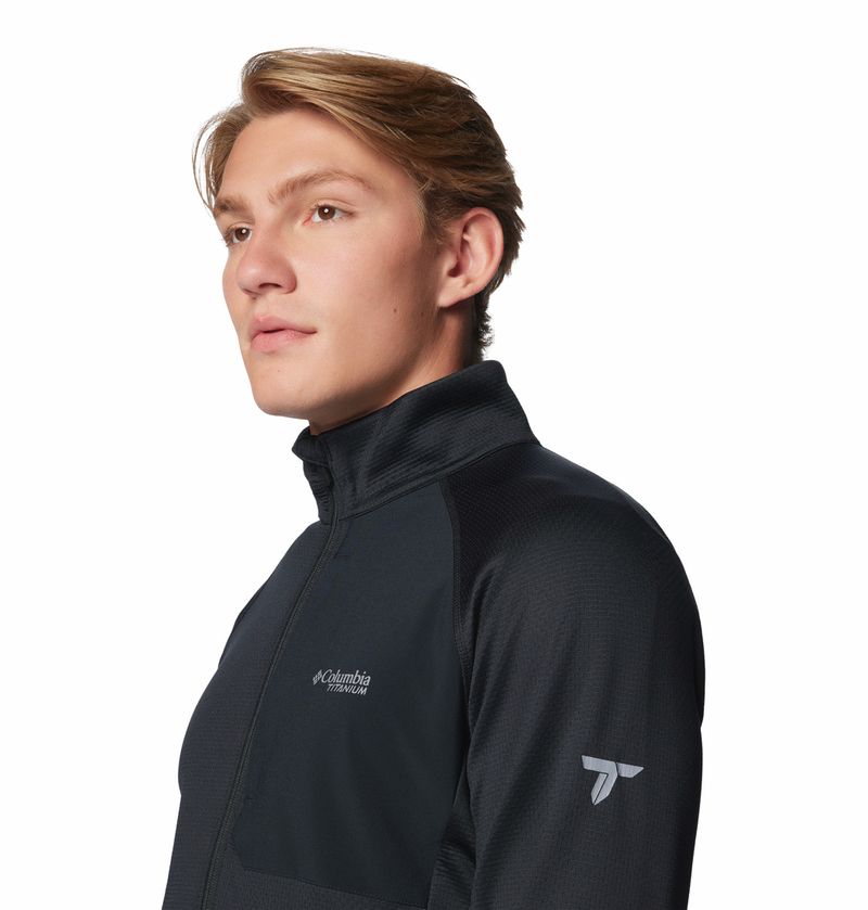 Fleece-Para-Hombre-Cierre-Completo-Triple-Canyon™-Negro-Columbia