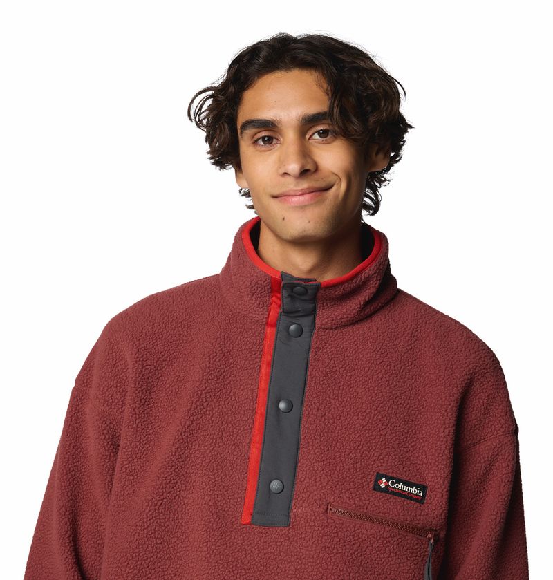 Polar-Para-Hombre-1-2-Cierre-Con-Broche-Helvetia™-ll-Rojo-Columbia