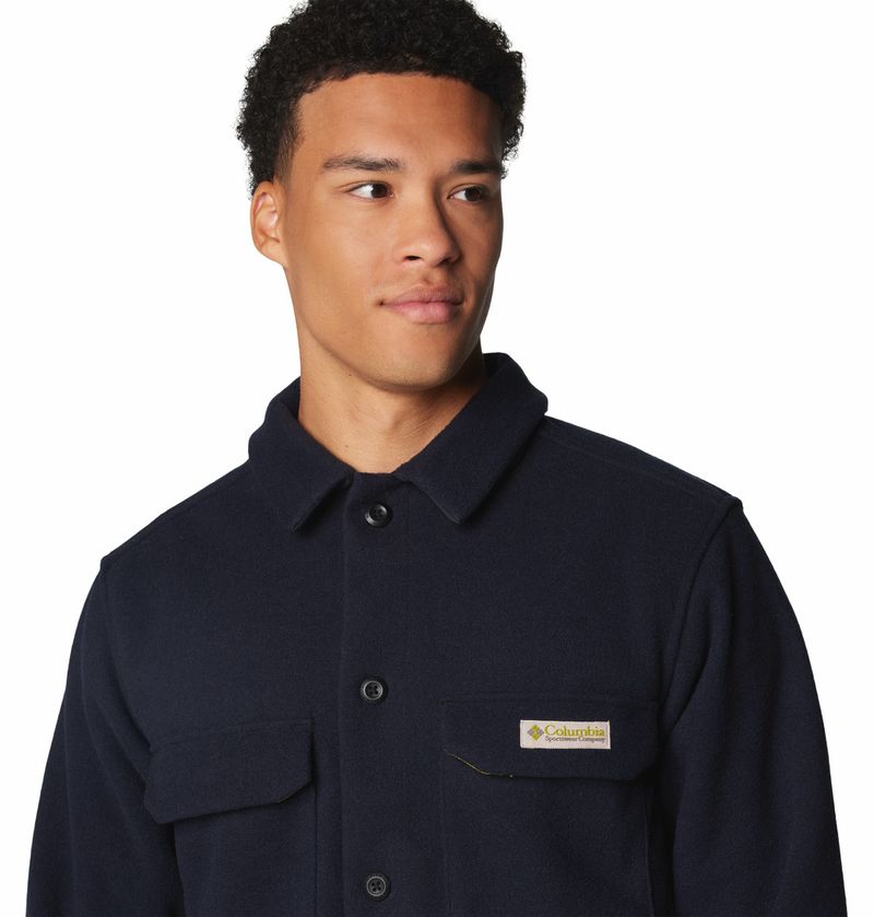 Casaca-Para-Hombre-Fleece-Con-Botones-Wallowa™-Negra-Columbia