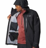 Casaca-Para-Hombre-Impermeable-Platinum-Peak™-ll-3L-Negra-Columbia