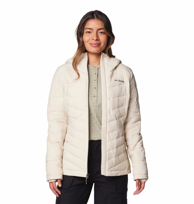 Casaca-Para-Mujer-Sintetica-Con-Capucha-Joy-Peak™-ll-Beige-Columbia