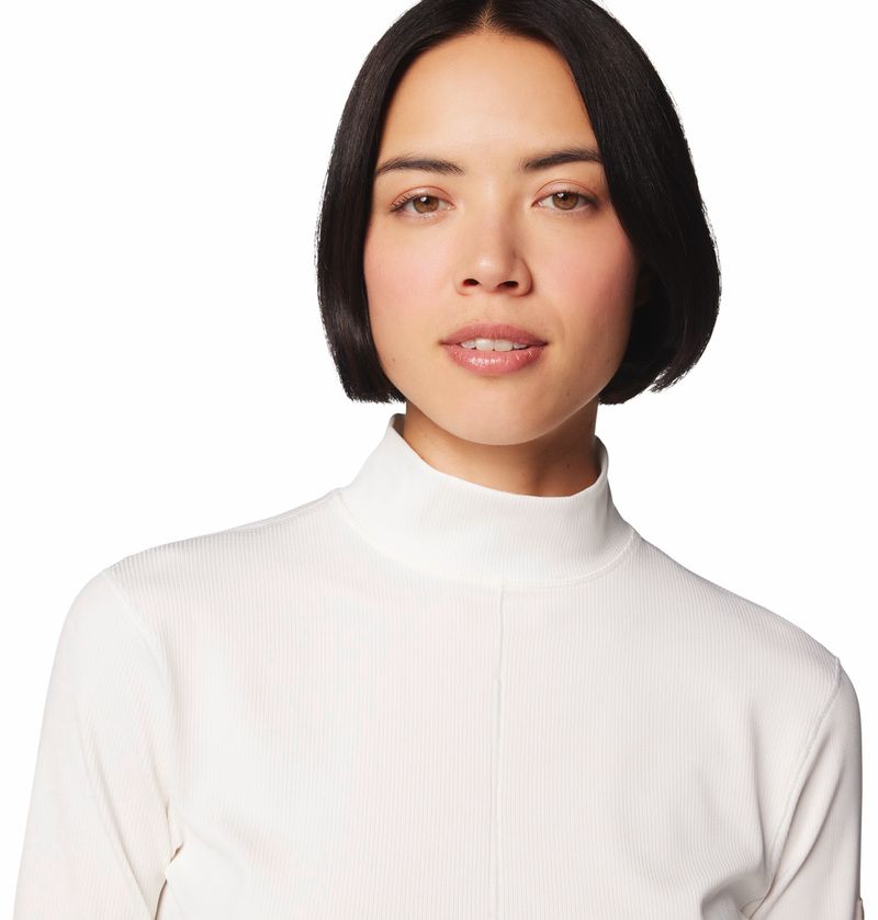 Polo-Para-Mujer-Cropped-Manga-Larga-Wallowa™-Blanco-Columbia