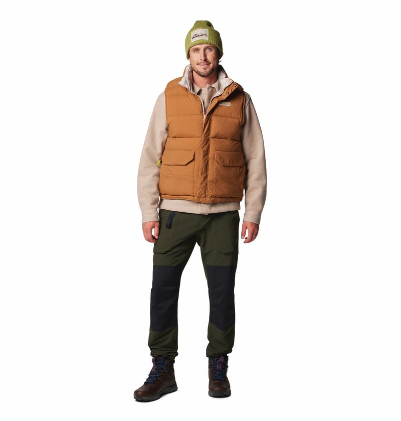 Chaleco-Para-Hombre-Sintetico-Reversible-Wallowa™-Marron-Columbia
