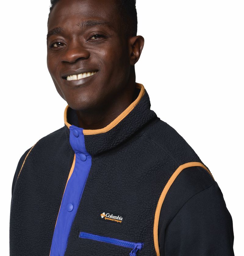 Chaleco-Para-Hombre-Polar-Helvetia™-ll-Negro-Columbia