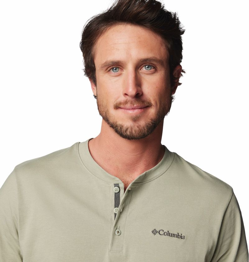 Polo-Para-Hombre-Manga-Corta-Landroamer™-Verde-Columbia