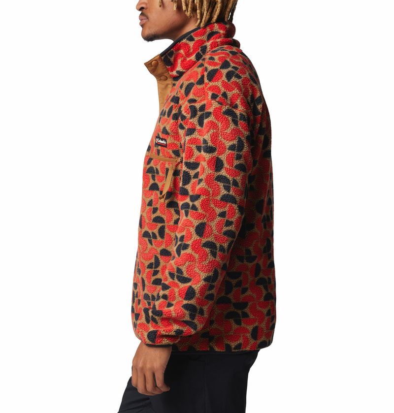 Polar-Para-Hombre-1-2-Cierre-Con-Broche-Helvetia™-ll-Rojo-Columbia