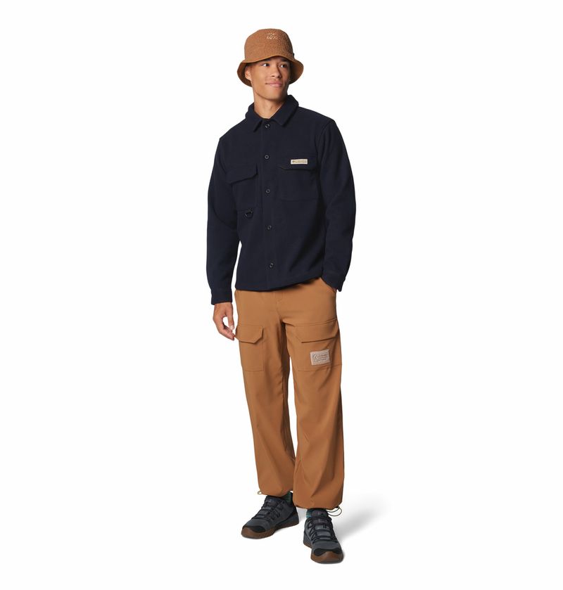 Casaca-Para-Hombre-Fleece-Con-Botones-Wallowa™-Negra-Columbia