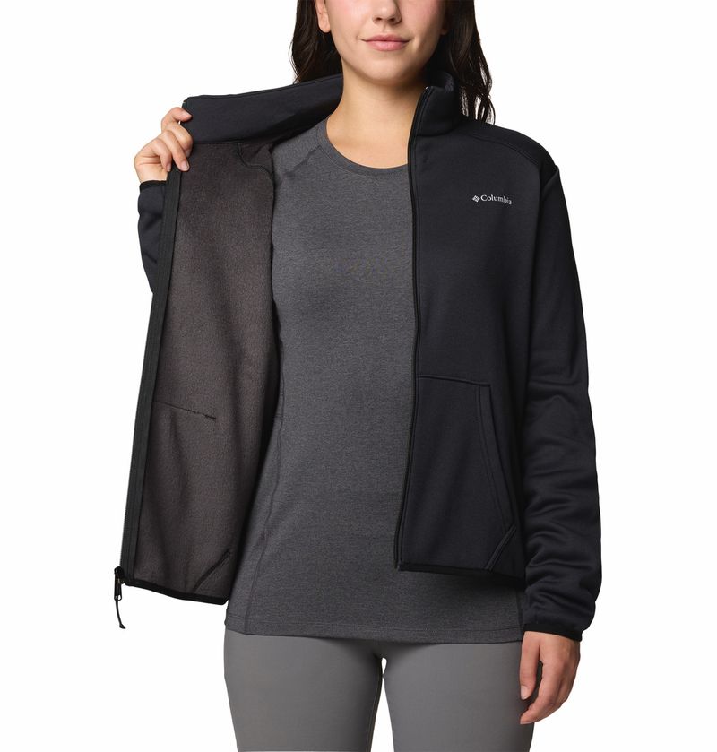 Casaca-Para-Mujer-Fleece-Cierre-Completo-Columbia-Hike™-Negro-Columbia