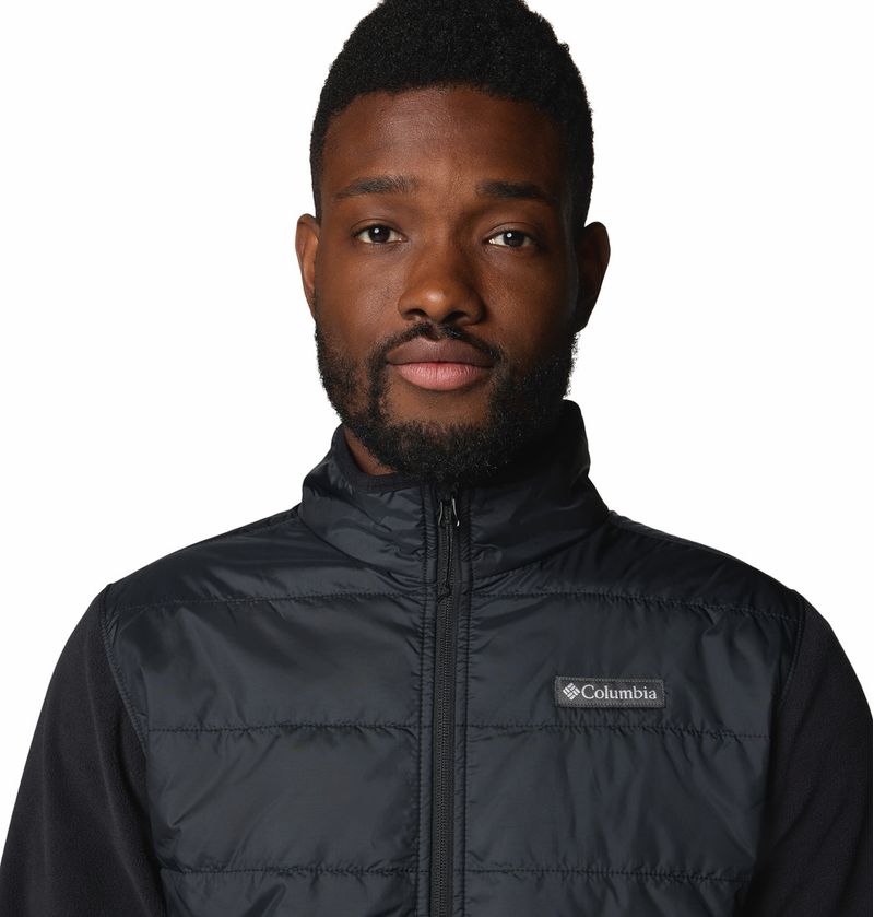 Polar-Para-Hombre-Cierre-Completo-Basin-Butte™-Negro-Columbia