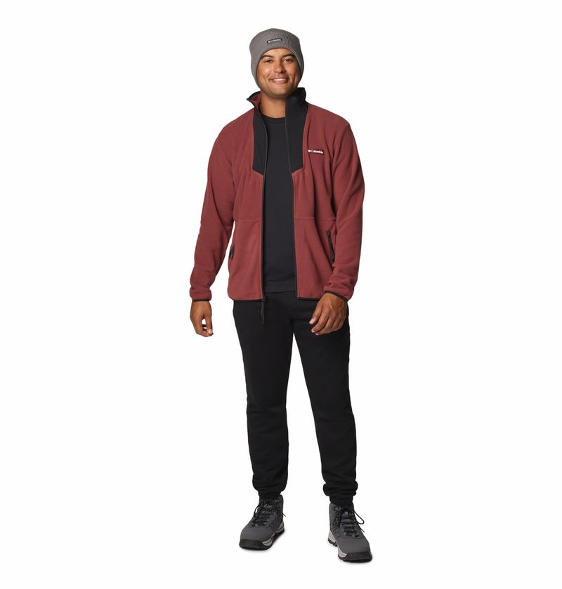 Polar-Para-Hombre-Cierre-Completo-Sequoia-Grove™-Rojo-Columbia
