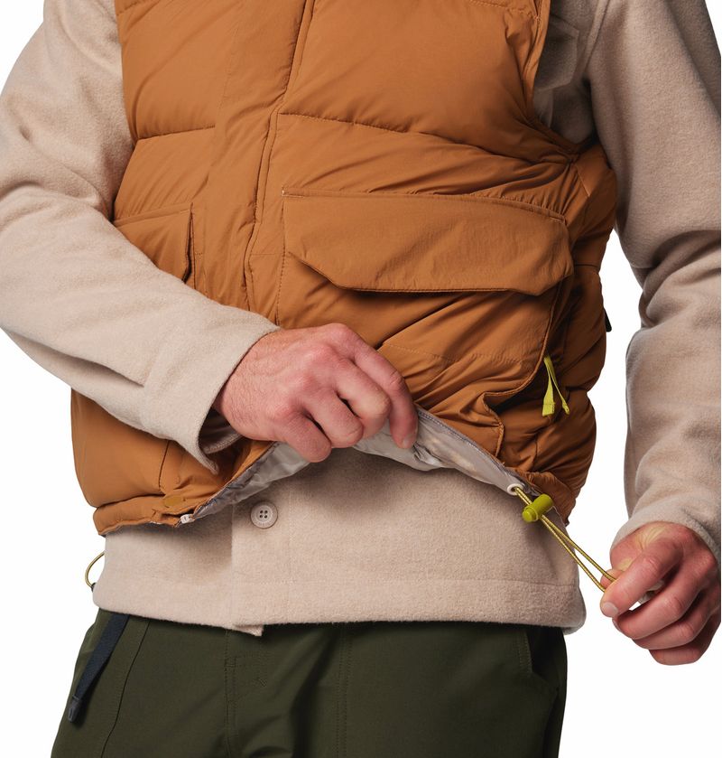 Chaleco-Para-Hombre-Sintetico-Reversible-Wallowa™-Marron-Columbia