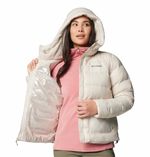 Casaca-Para-Mujer-De-Plumas-Con-Capucha-Harmony-Falls™-Beige-Columbia