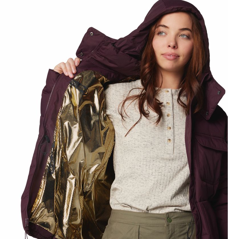 Casaca-Para-Mujer-Sintetica-Longhorn-Ridge™-Guinda-Columbia
