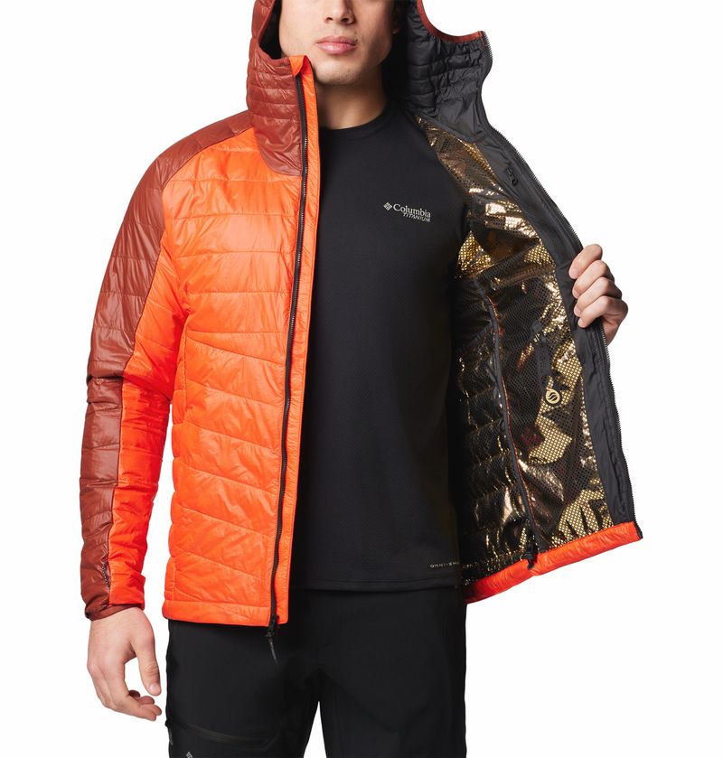 Casaca-Para-Hombre-Sintetica-Con-Capucha-Platinum-Peak™-ll-Naranja-Columbia