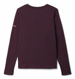Polo-Para-Niña-Manga-Larga-Hazeldel-Hill™-Guinda-Columbia