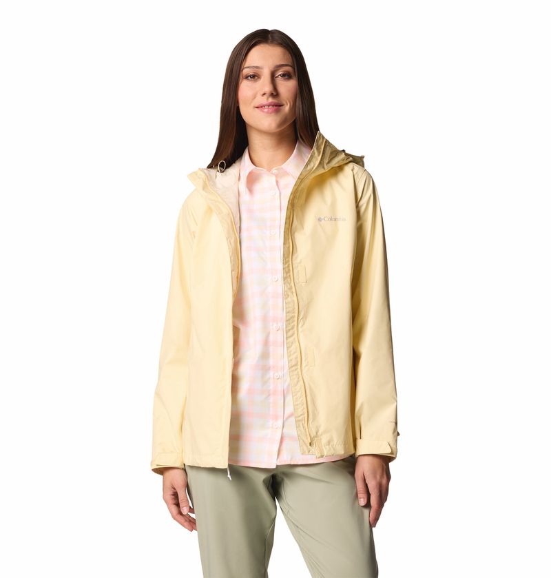 Casaca-Para-Mujer-Impermeable-Arcadia™-ll-Amarilla-Columbia