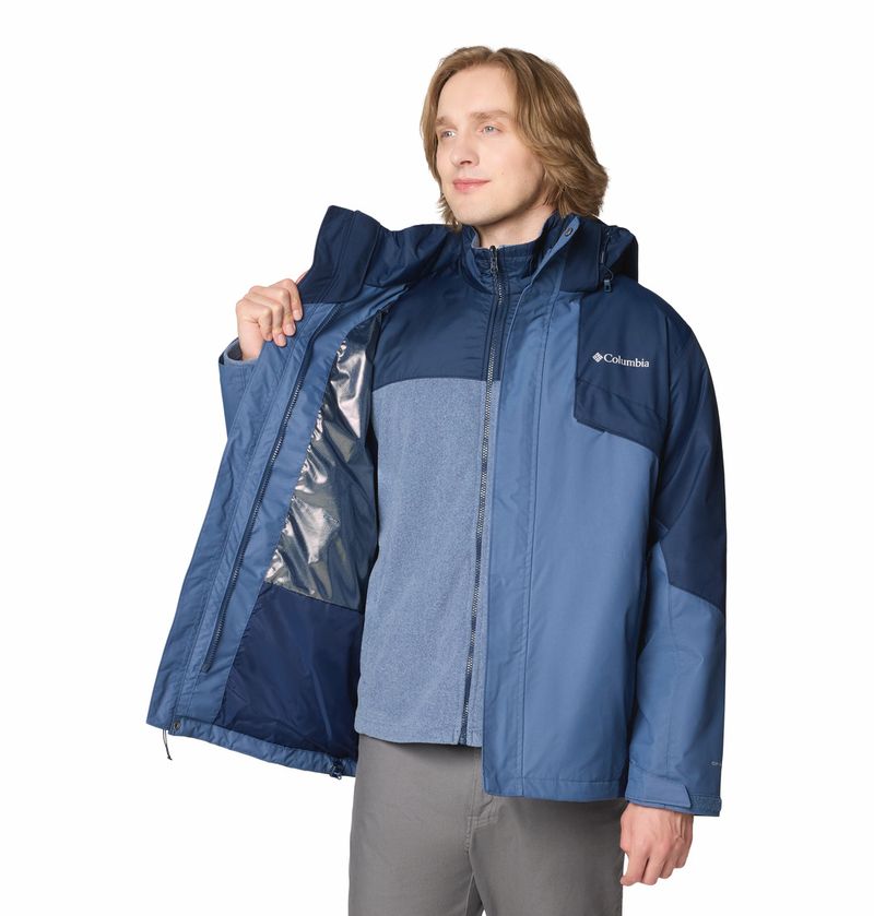 Casaca-Para-Hombre-3-En-1-Bugaboo™-III-Azul-Columbia