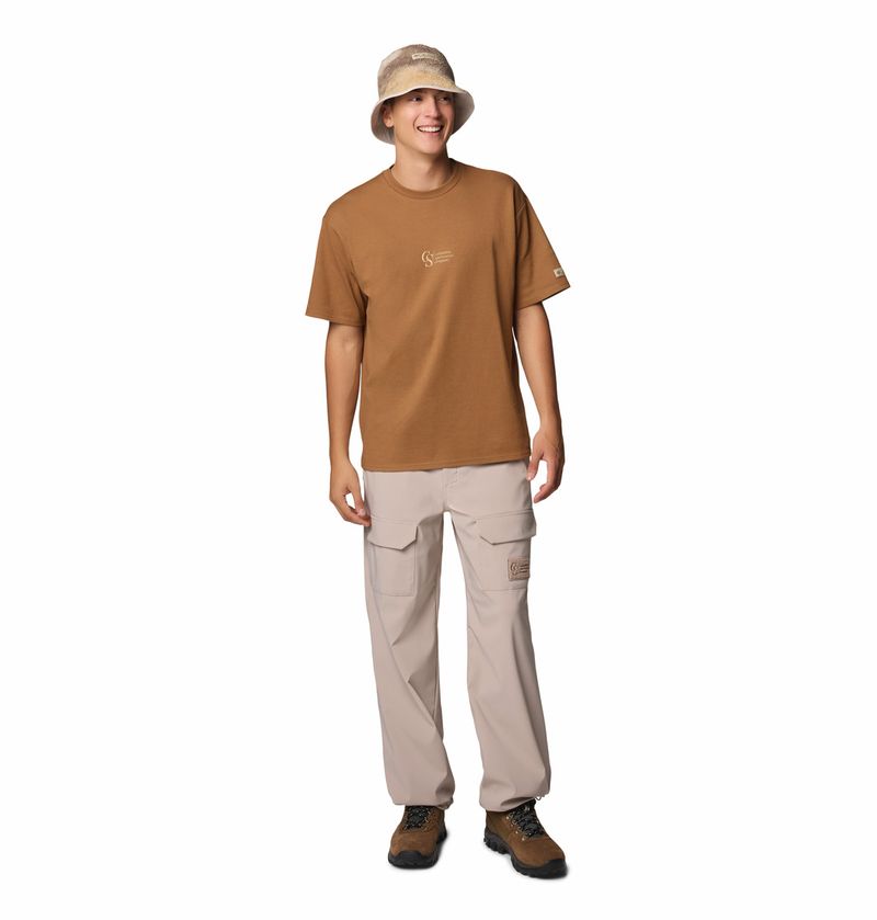 Polo-Para-Hombre-Manga-Corta-Csc™-Heritage-Marron-Columbia
