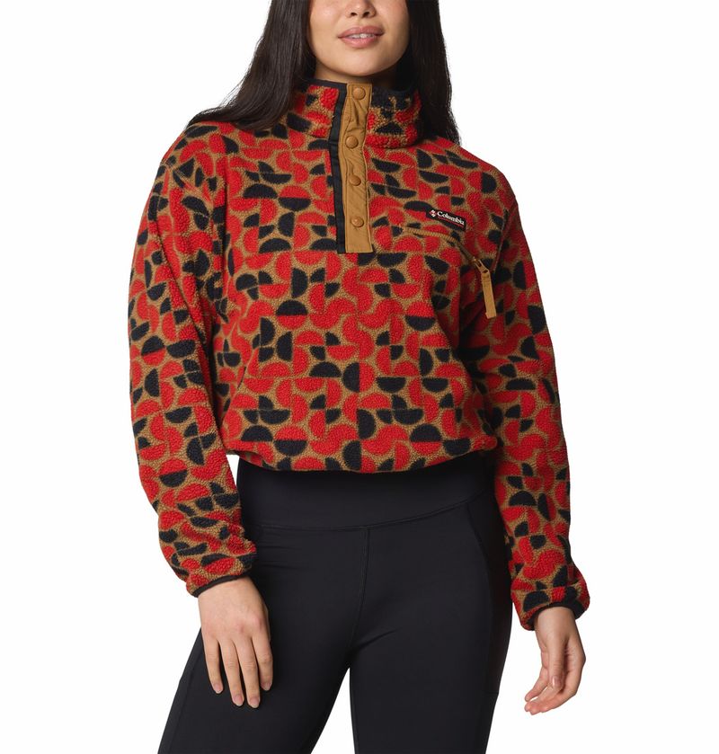 Polar-Para-Mujer-Cropped-Helvetia™-ll-Rojo-Columbia