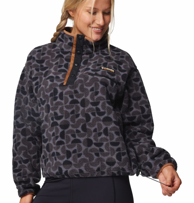 Polar-Para-Mujer-Cropped-Helvetia™-ll-Negro-Columbia