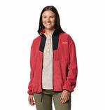 Polar-Para-Mujer-Cierre-Completo-Sequoia-Grove™-Rojo-Columbia
